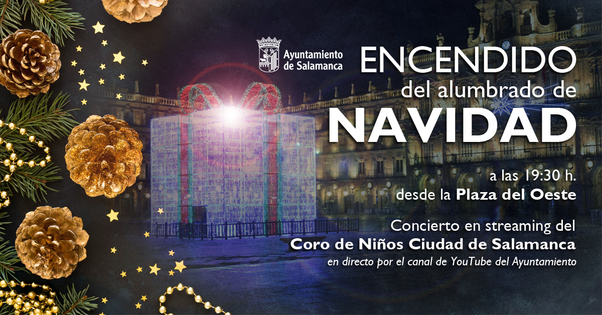 El encendido tendra lugar desde la Plaza del Oeste a las 19 30 horas