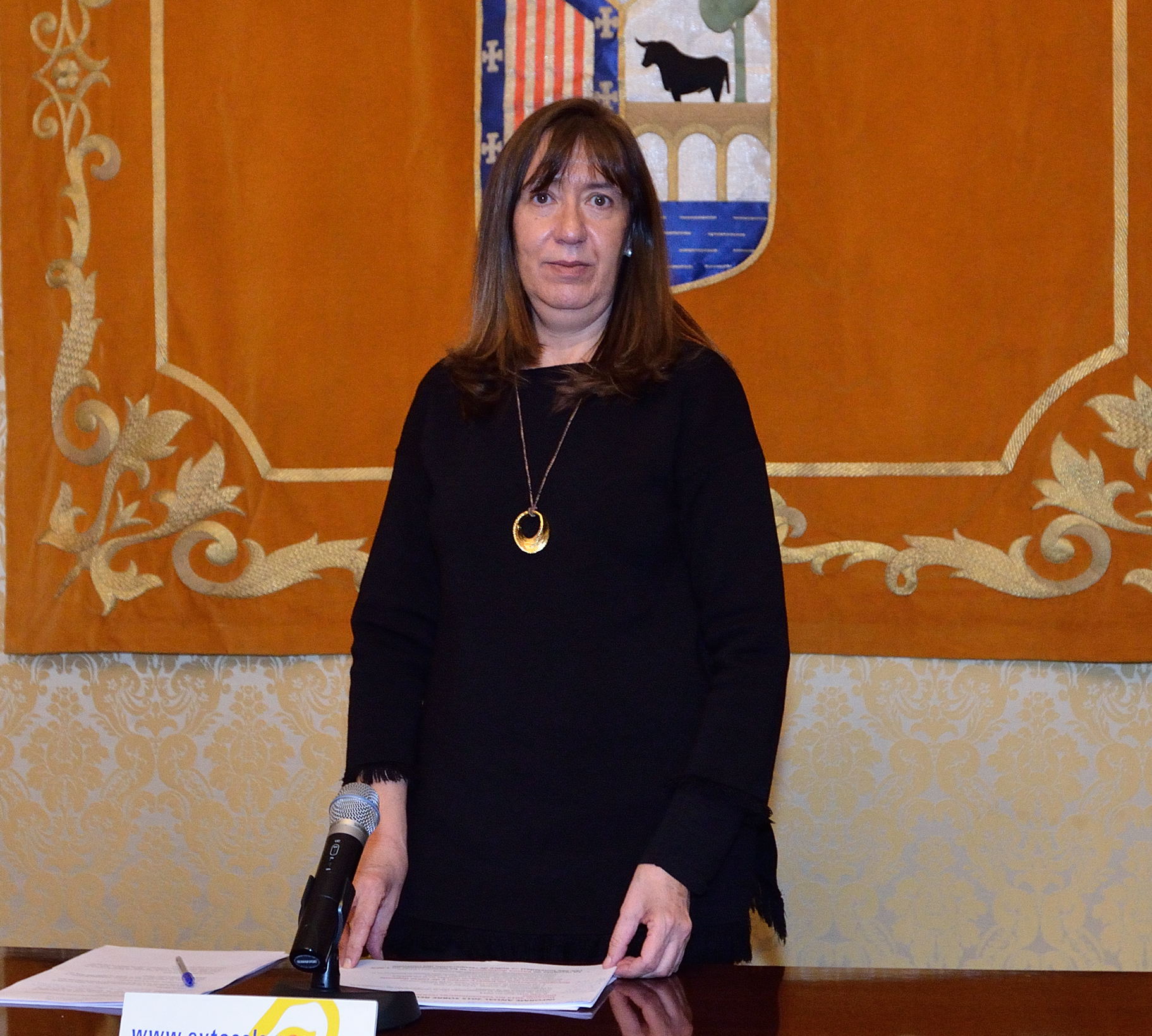 La Concejala de Medio Ambiente  Maria Jose Fresnadillo