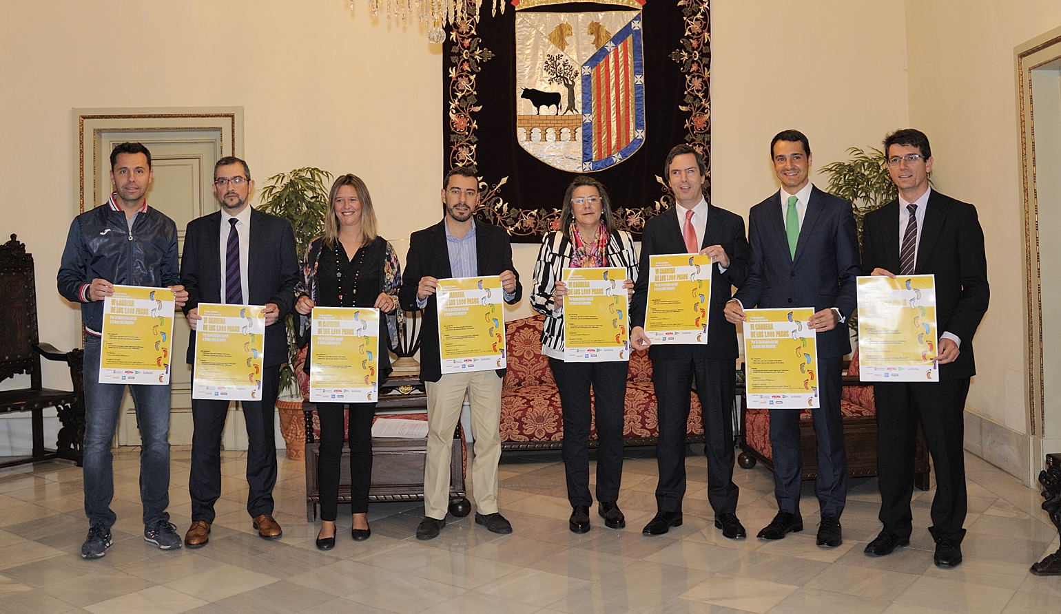Presentacion de la carrera en el Ayuntamiento de Salamanca