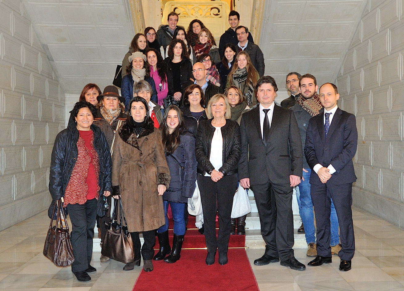 Representantes del Ayuntamiento y las asociaciones  organizaciones y entidades de Mediacion