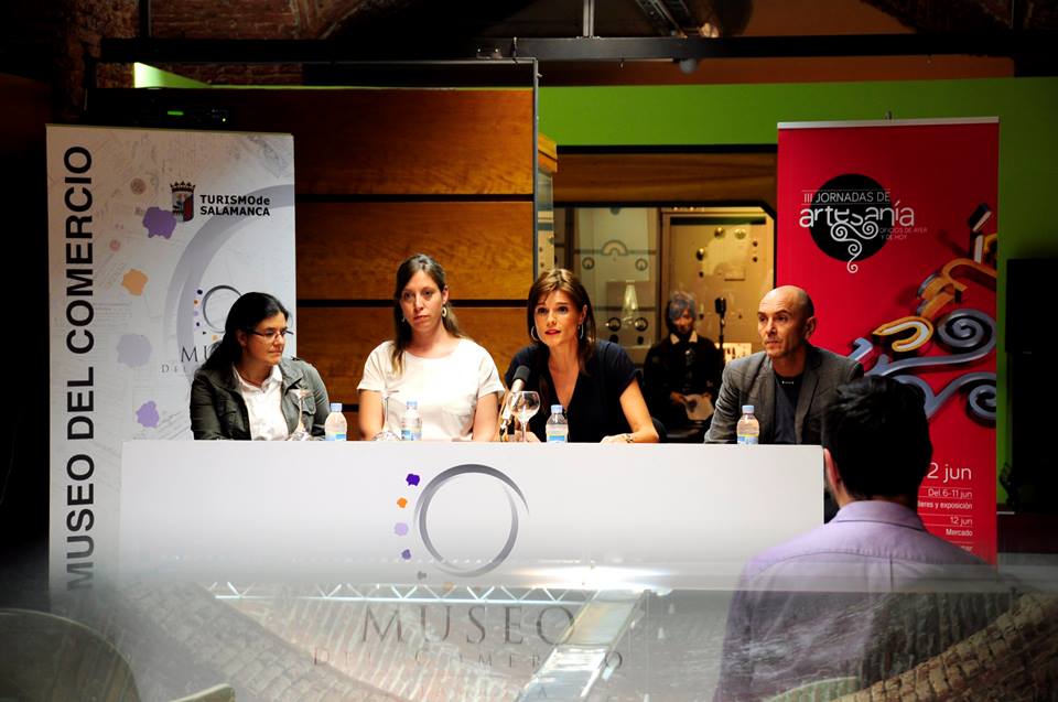 La Concejala de Comercio  Almudena Parres  inauguro las jornadas