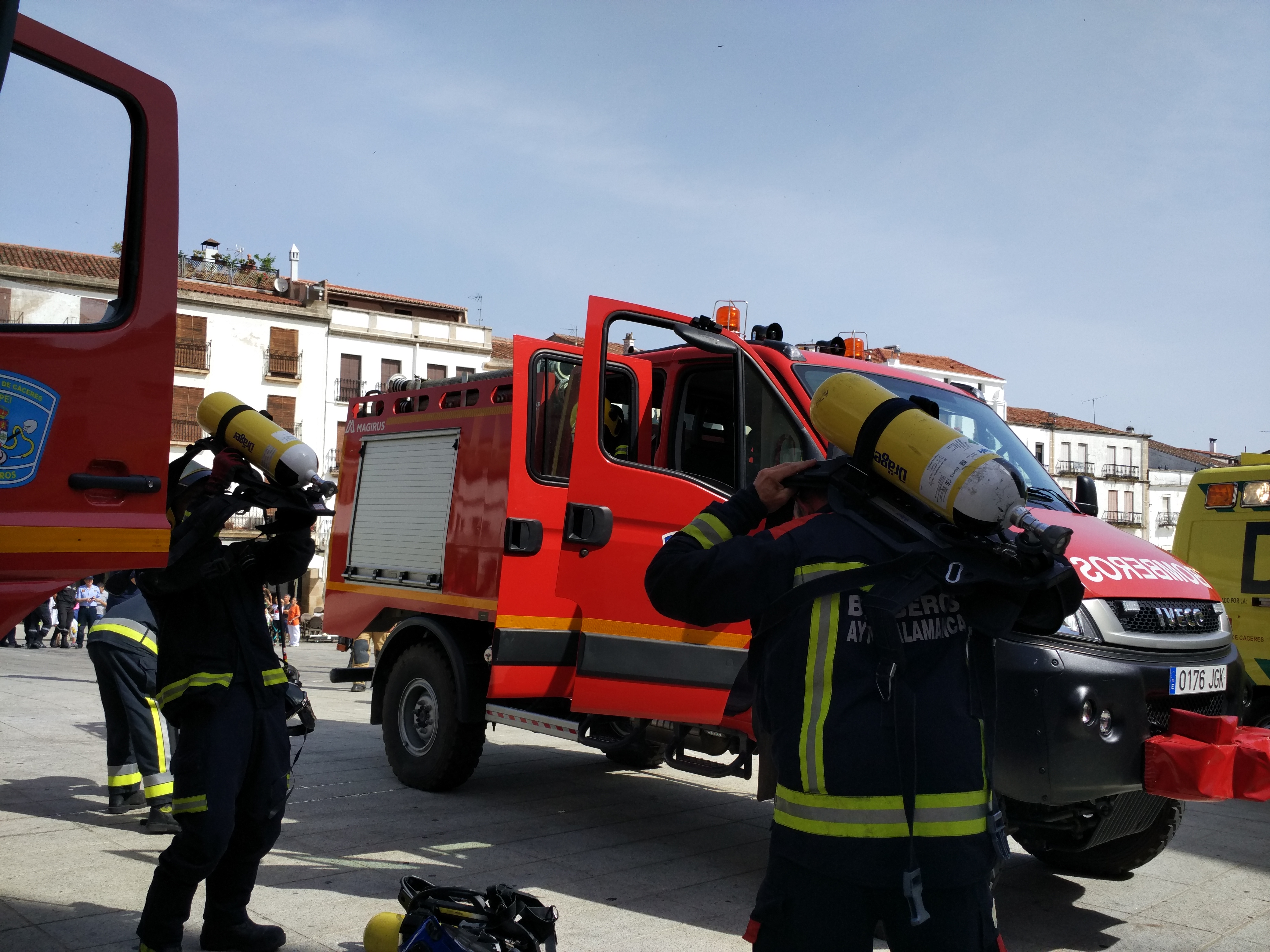 Bomberos de Salamanca participan en el IV Curso de Intervencion en el Patrimonio