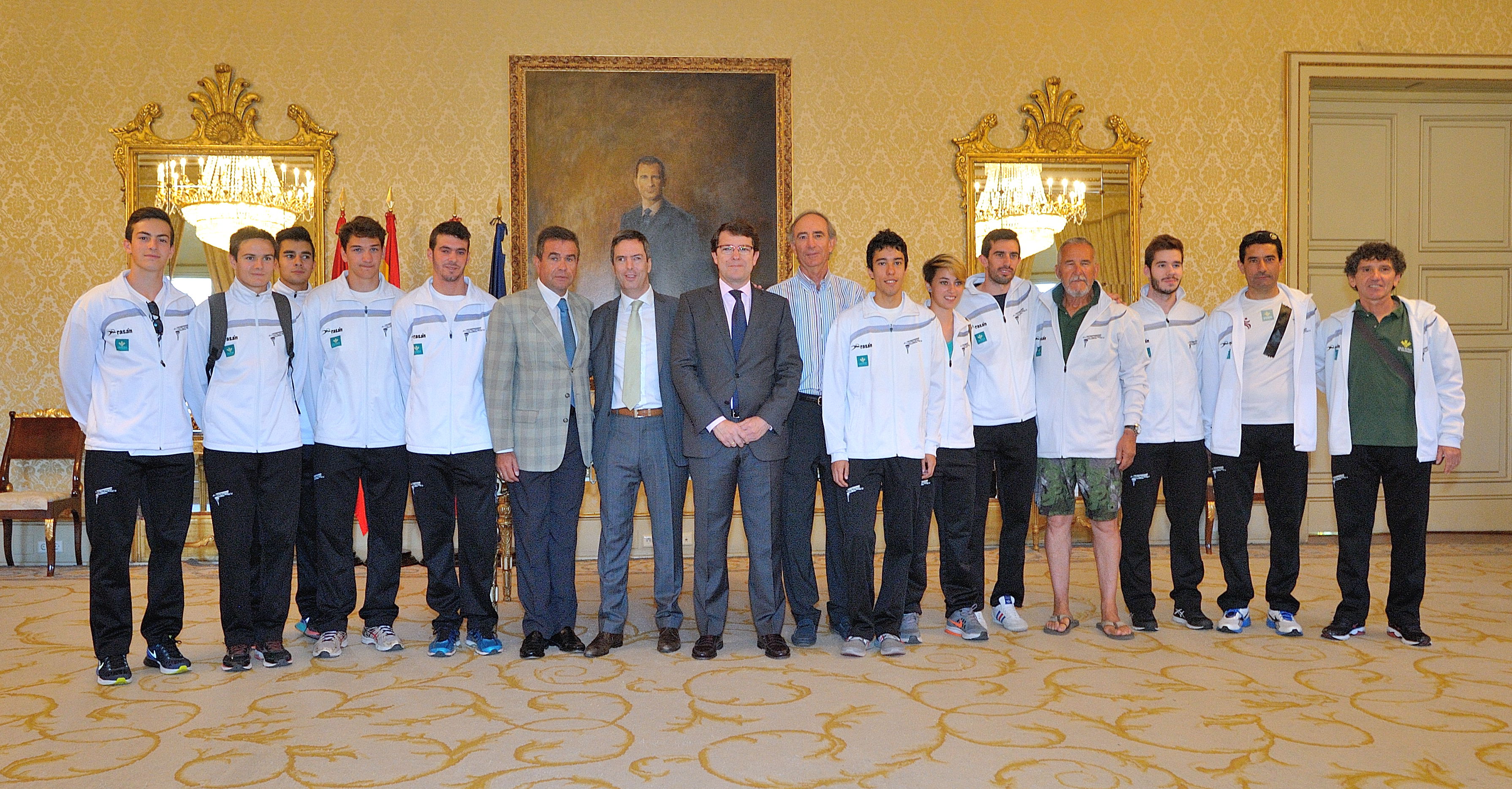 El alcalde de Salamanca ha recibido hoy al Club Deportivo Atletico