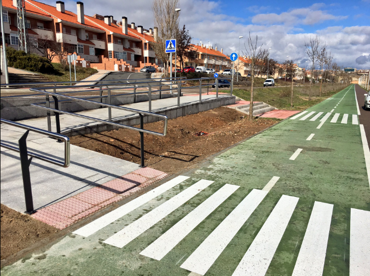El Ayuntamiento ha mejorado la accesibilidad entre el Arroyo del Zurguen y el barrio de Vistahermosa