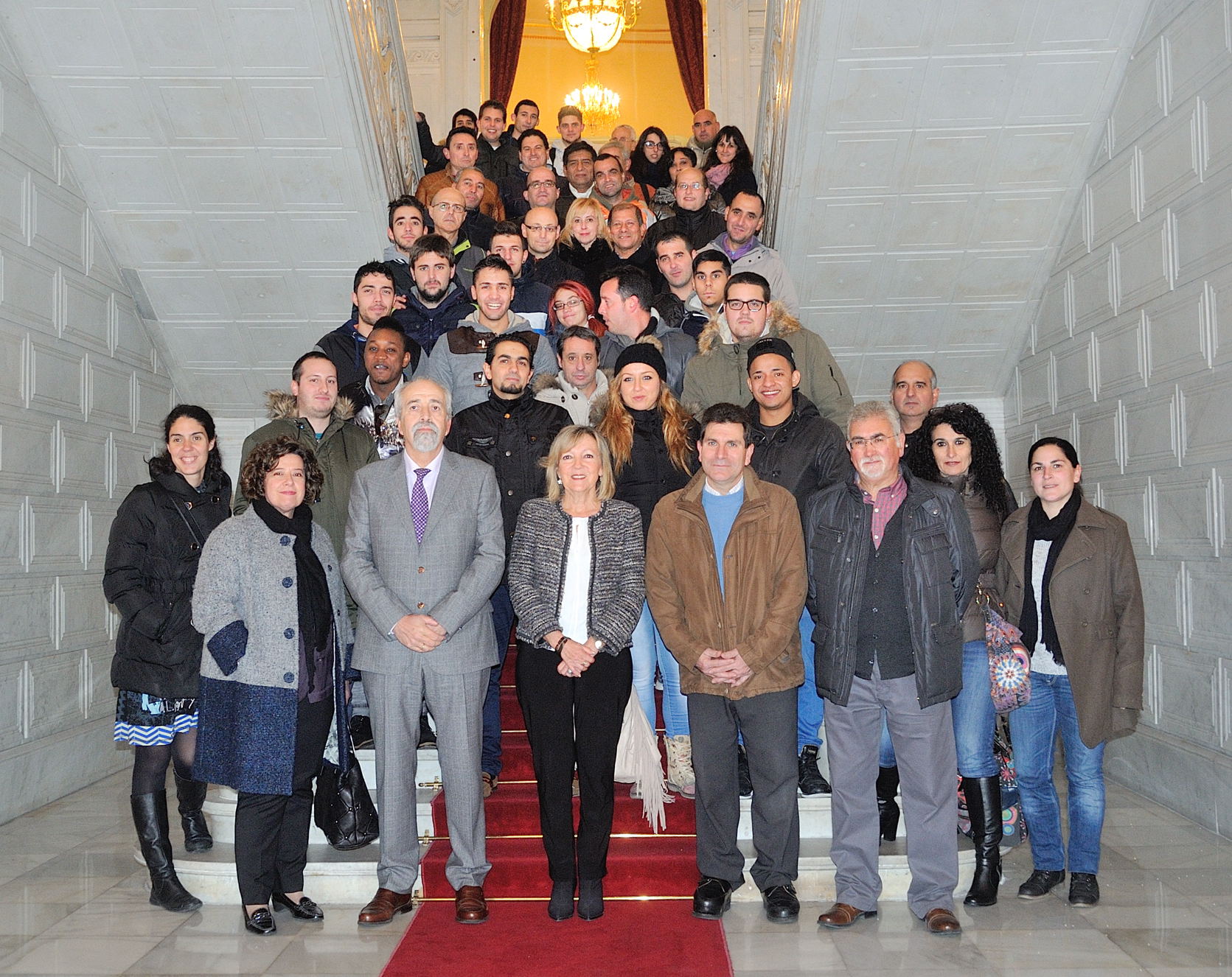 Entrega de diplomas de los programas de insercion Labora II e Iniciate