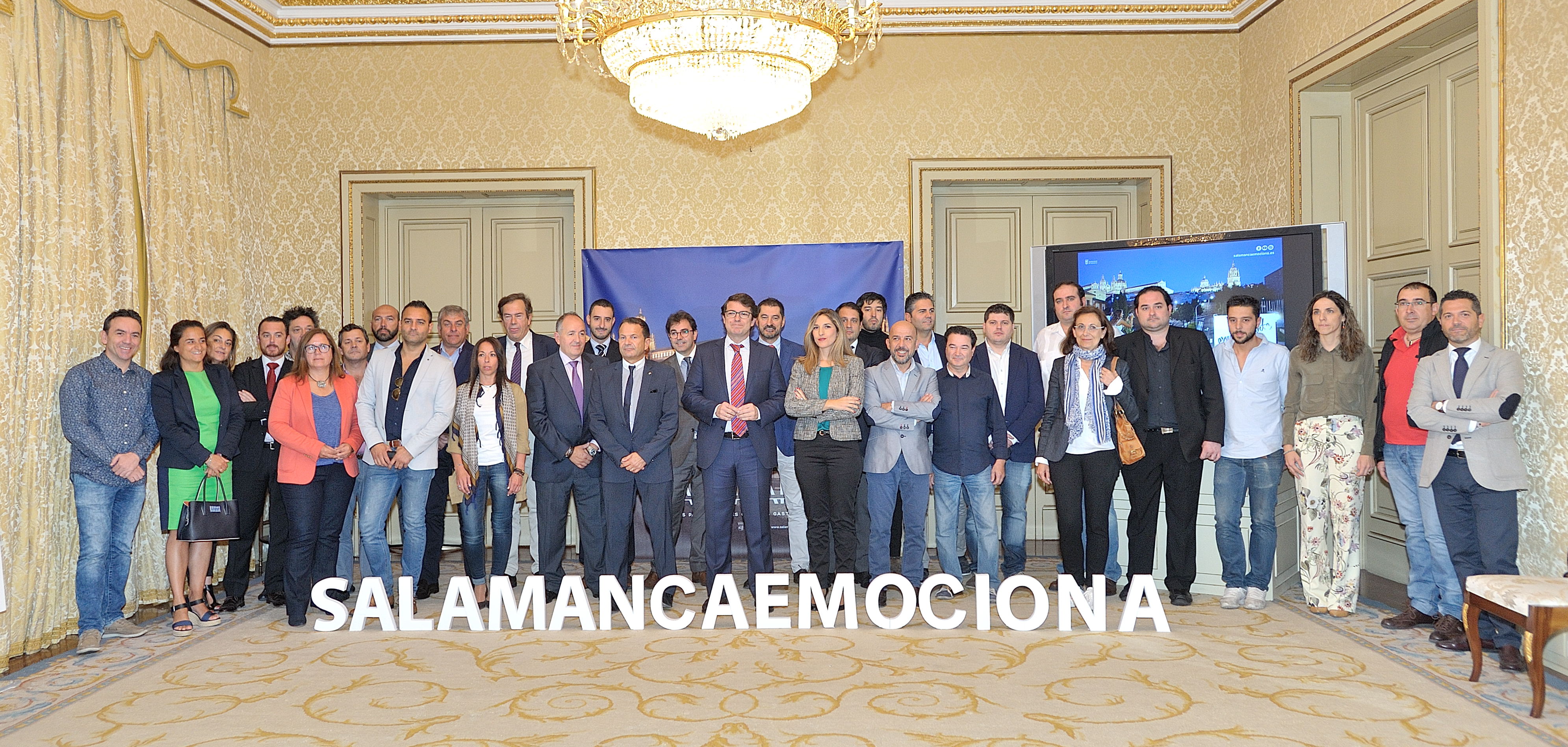Presentacion de la nueva campana de promocion con la que Salamanca regresa a Madrid
