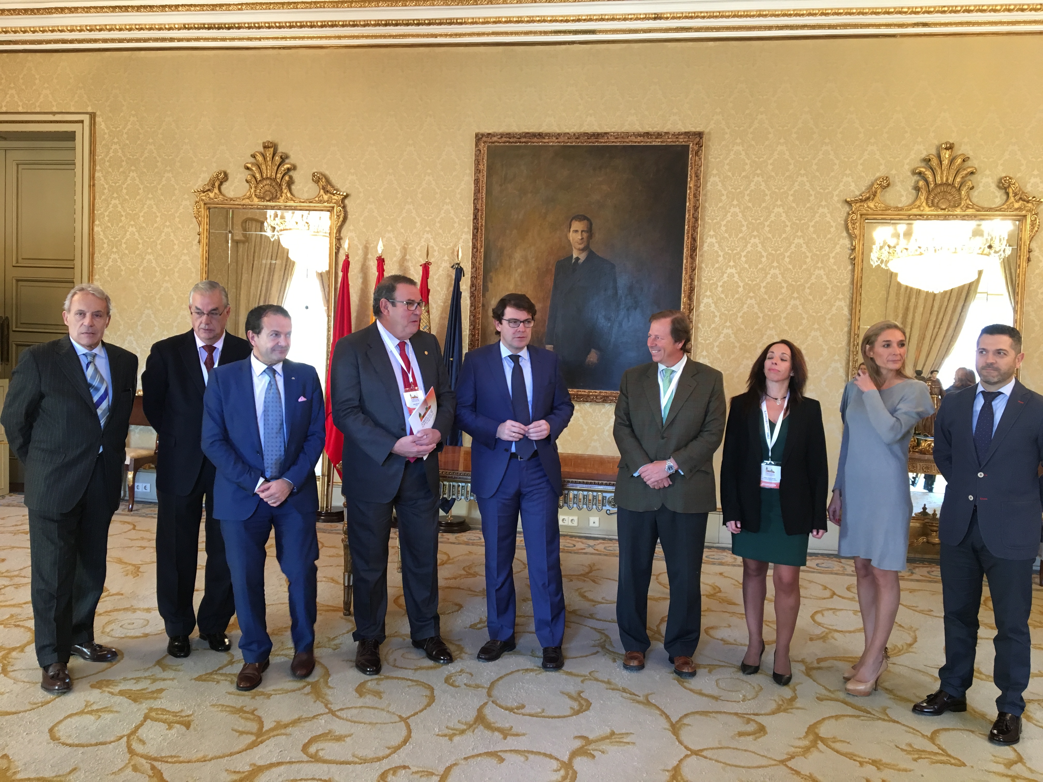 Fernandez Manueco ha recibido al pte. de la confederacion espanola de hoteles y alojamientos tur