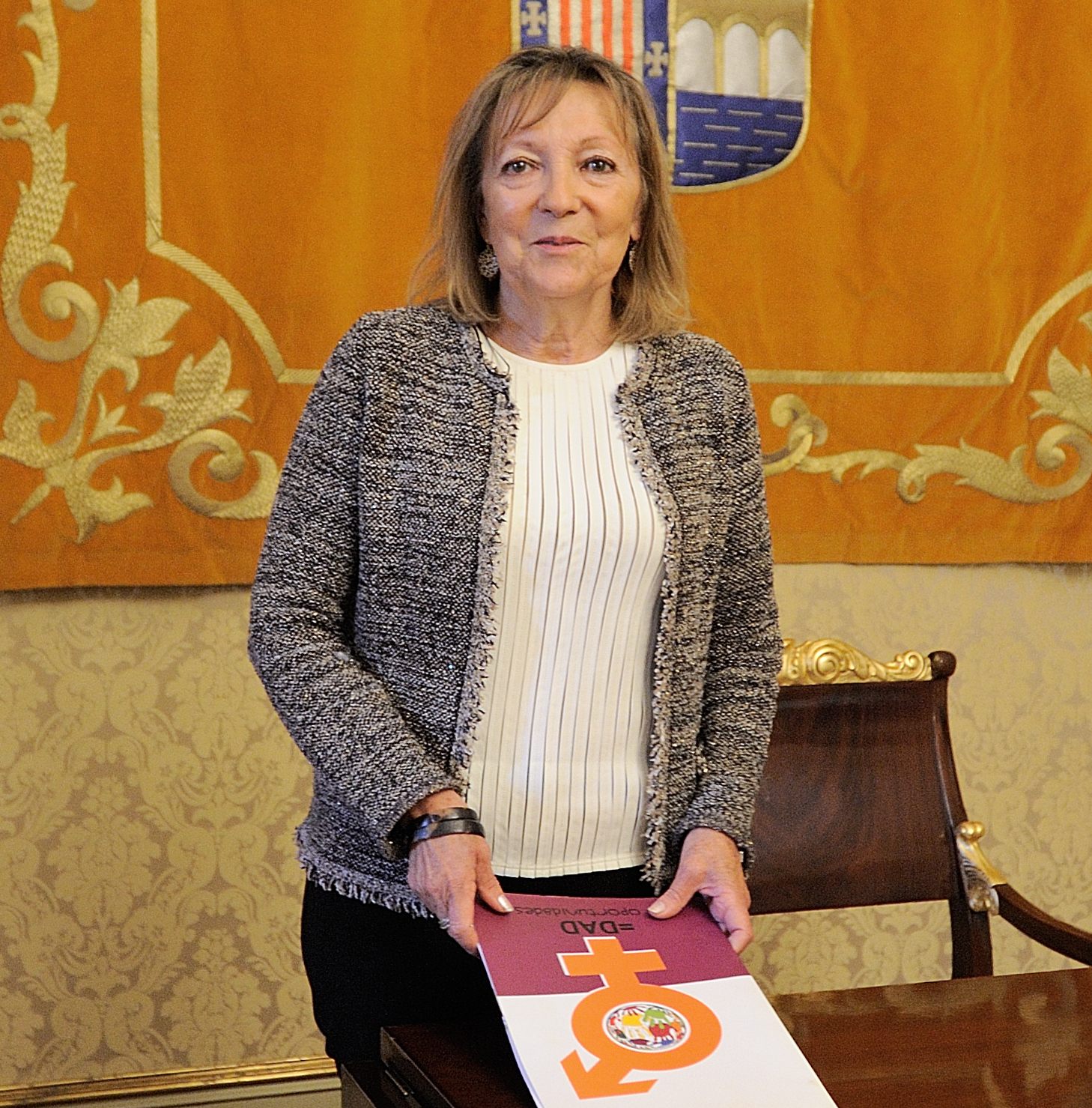 La Concejala de Familia e Igualdad de Oportunidades  Cristina Klimowitz