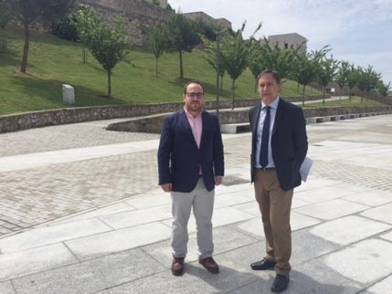 Visita a la zona de los Concejales de Obras y de Urbanismo