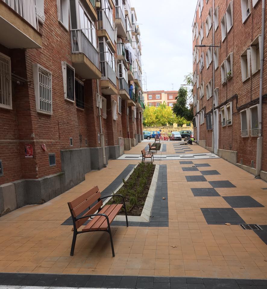 Esta obra se suma a las mejoras realizadas en varias calles del Barrio de San Bernardo