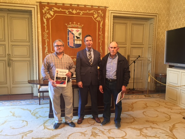 Presentacion en el Ayuntamiento del II Campeonato de Espana de Judo Veteranos