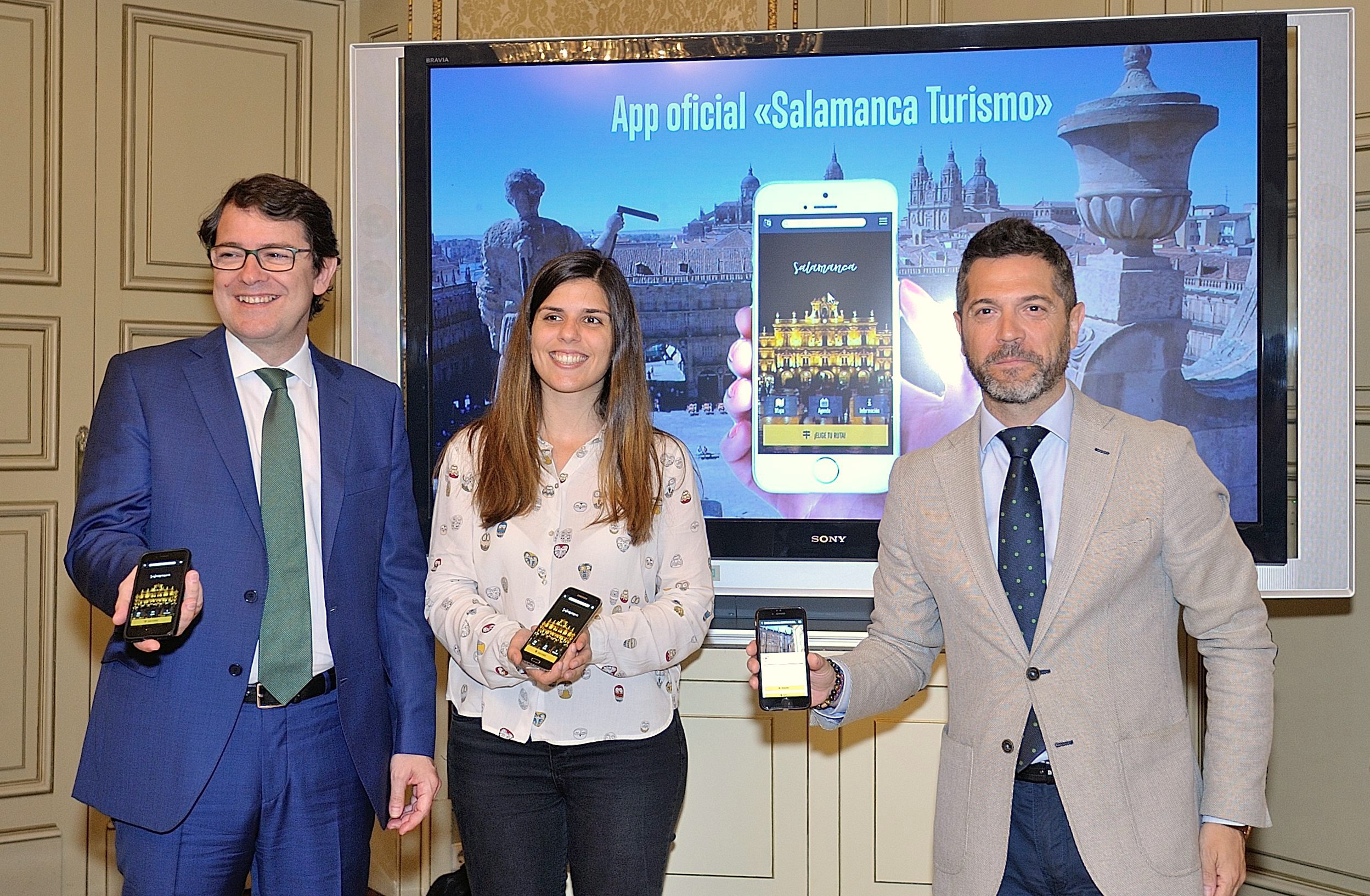 Presentacion de la nueva  App  turistica para Salamanca