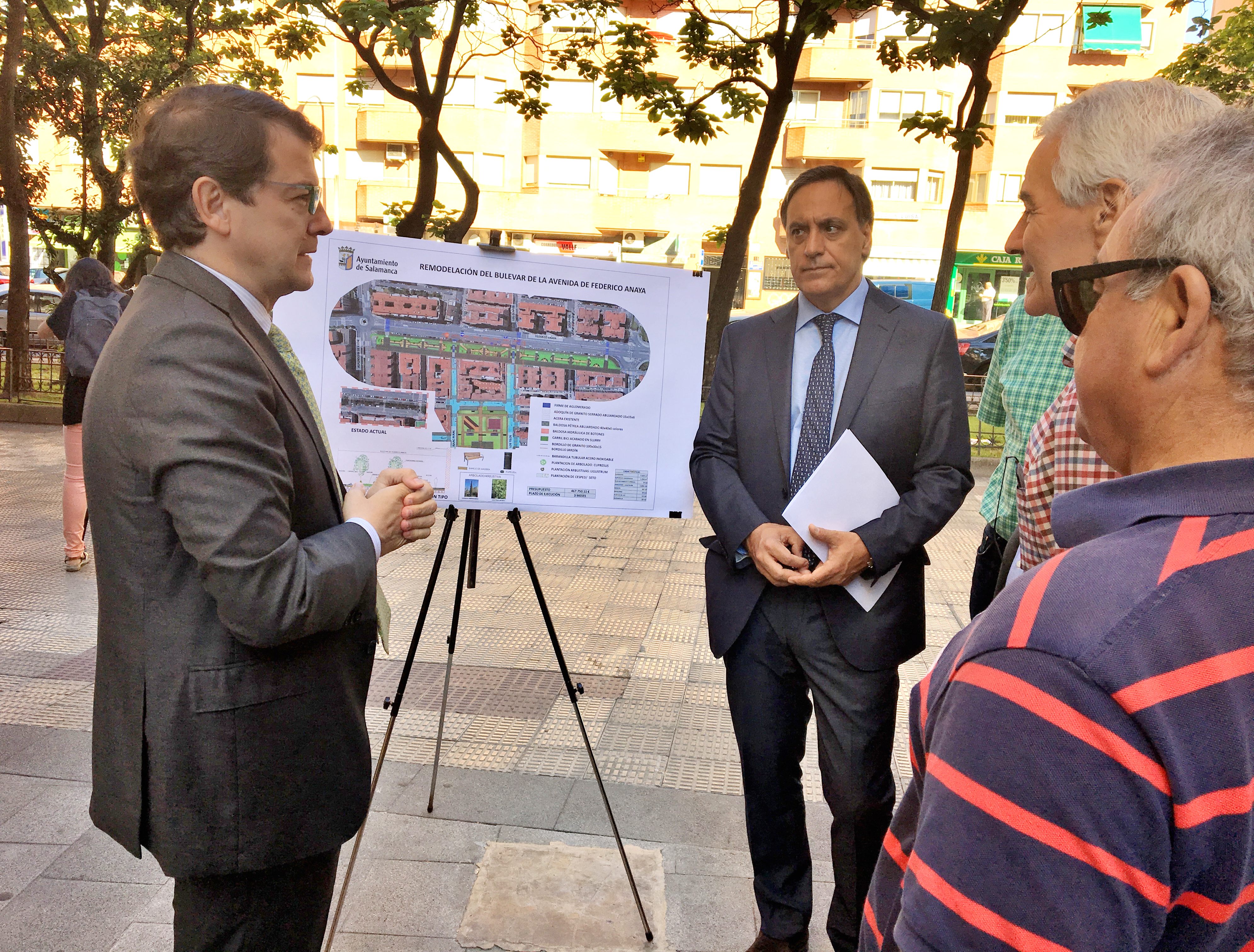 El alcalde de Salamanca presento la semana pasada el proyecto