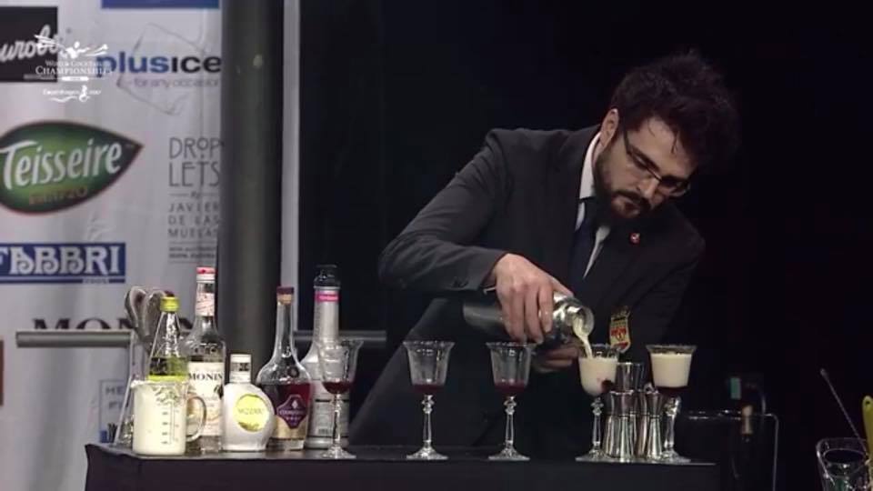El salmantino Alberto Acena se alza con el bronce en el Campeonato de Mundial de Cocteleria