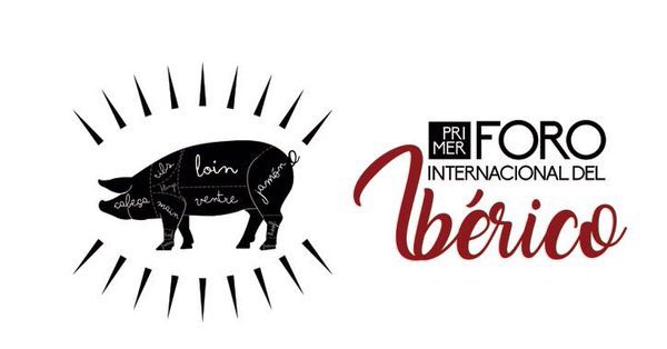 Cartel del I Foro Internacional del Iberico celebrado en Salamanca