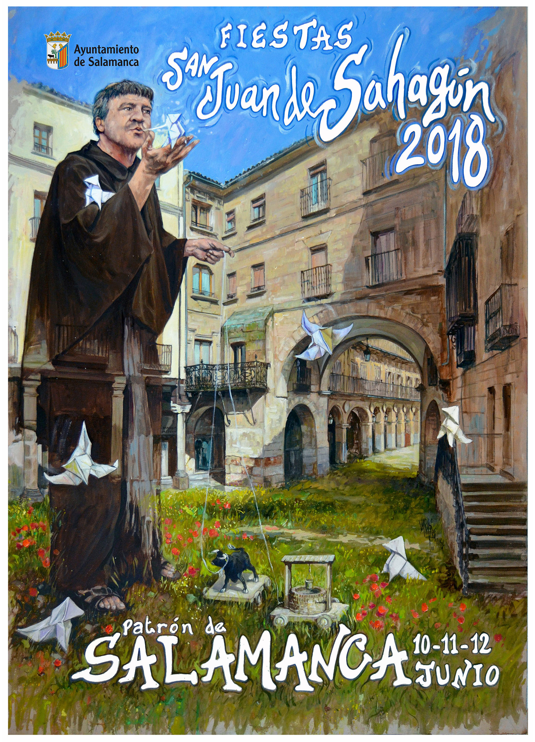 Cartel de la festividad de San Juan de Sahagun