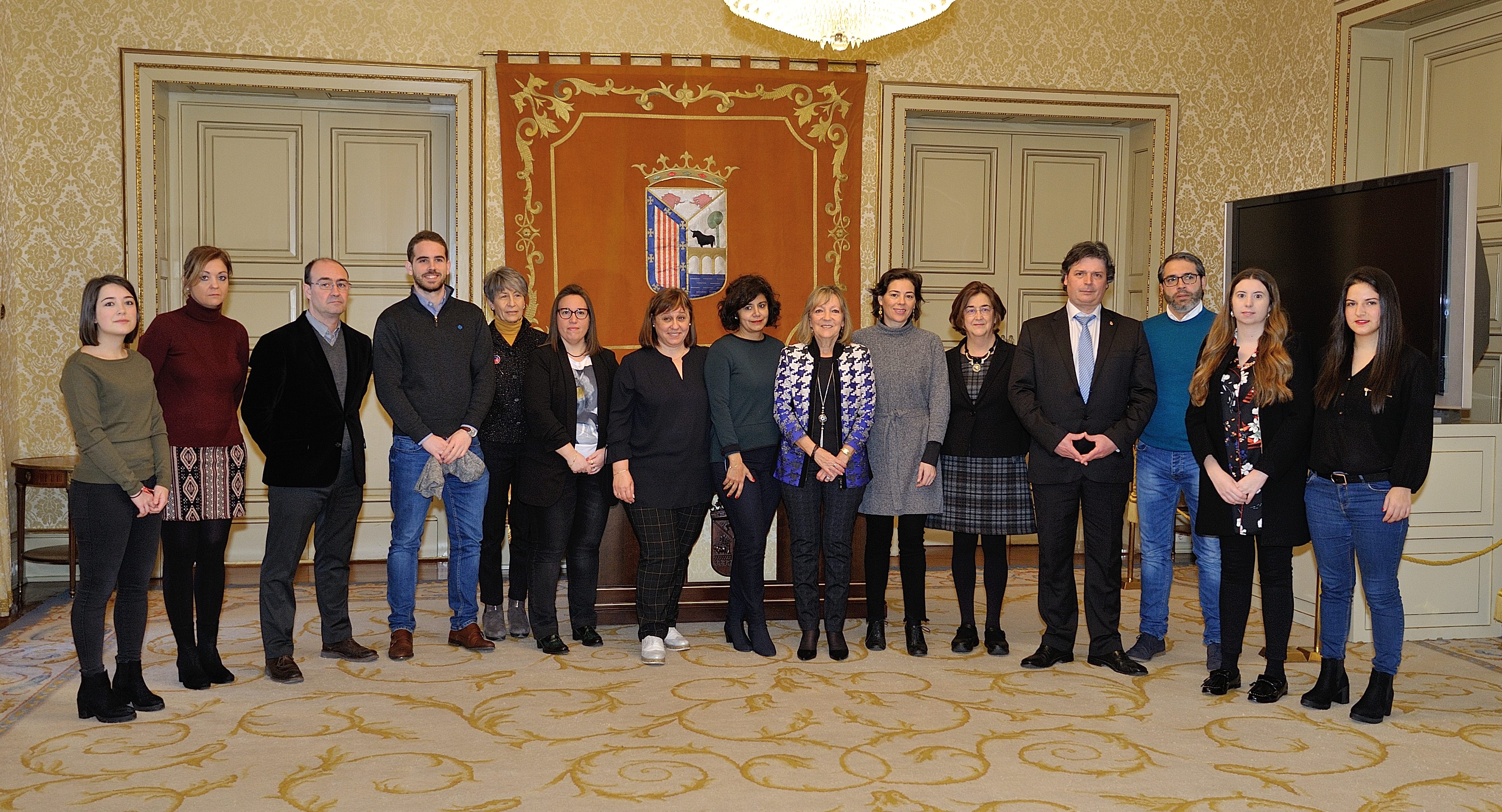 Cristina Klimowitz ha recibido hoy en el Ayuntamiento a representantes de diferentes asociaciones