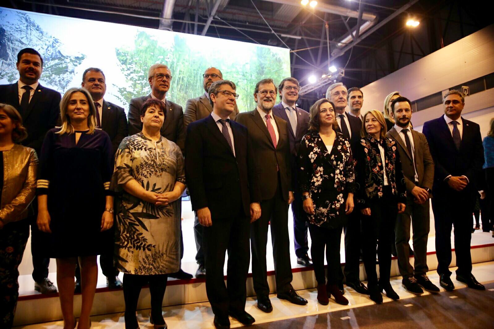 El Presidente del Gobierno con los alcaldes del Grupo de Ciudades Patrimonio