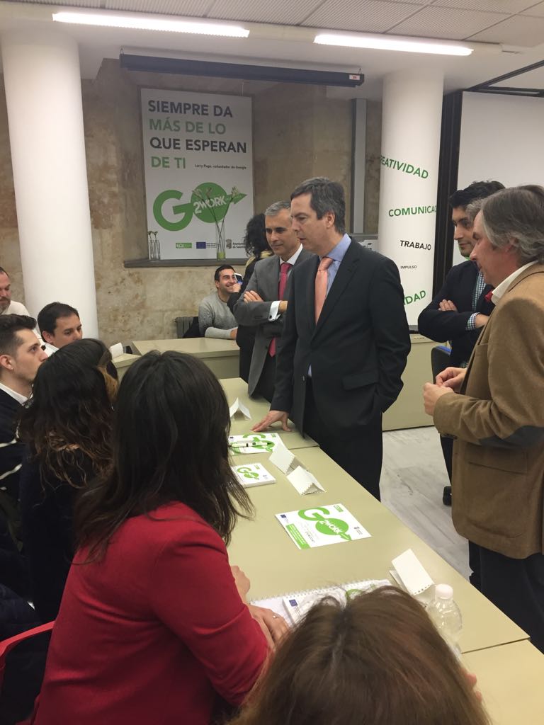 El Concejal de Economia visito el segundo espaicio de coworking municipal