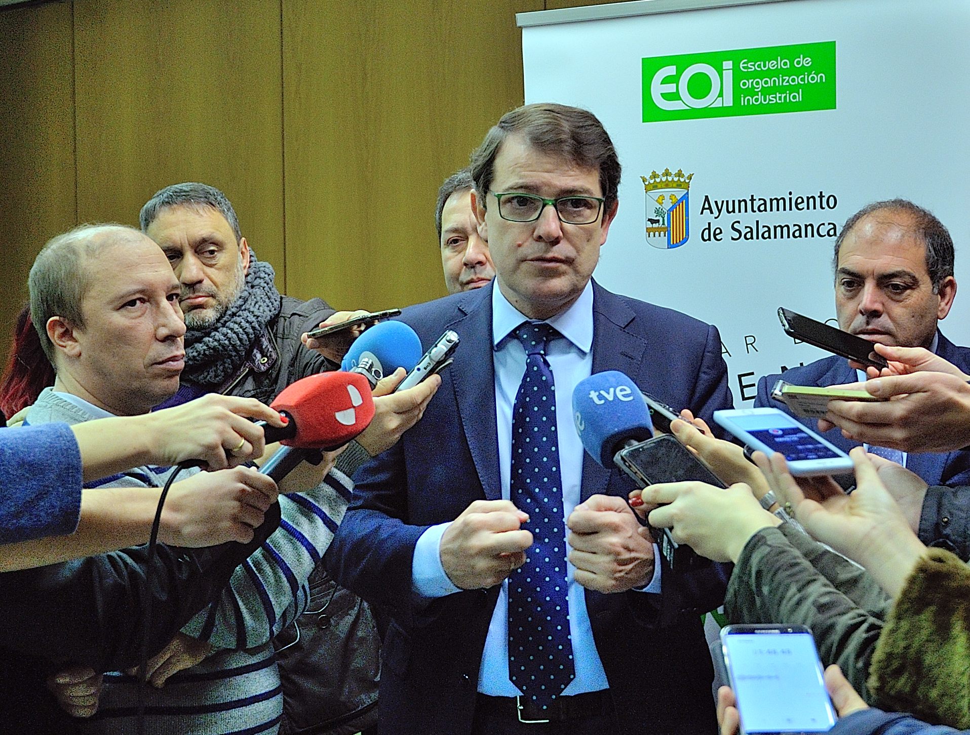 Alfonso Fernandez Manueco y Lorenzo Amor (dcha.)