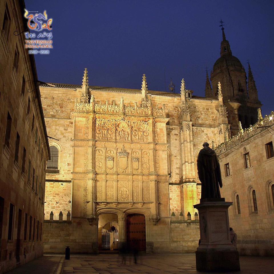 Patio de Escuelas Mayores de la Universidad de Salamanca