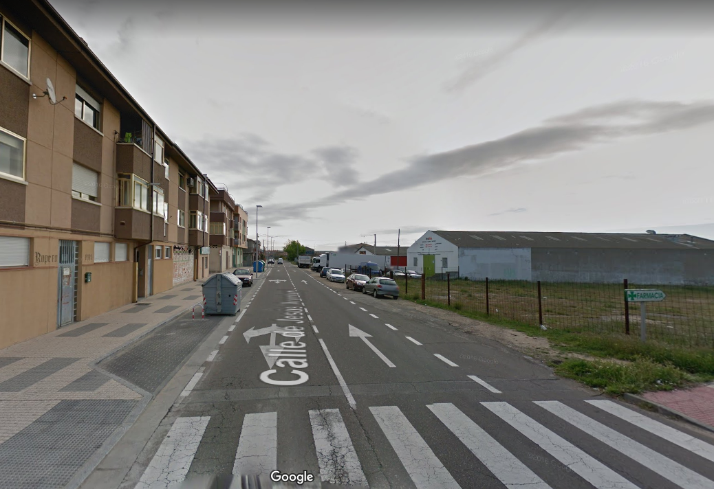 Imagen del tramo de Jesus Arambarri donde se realizaran las mejoras (Google Maps)