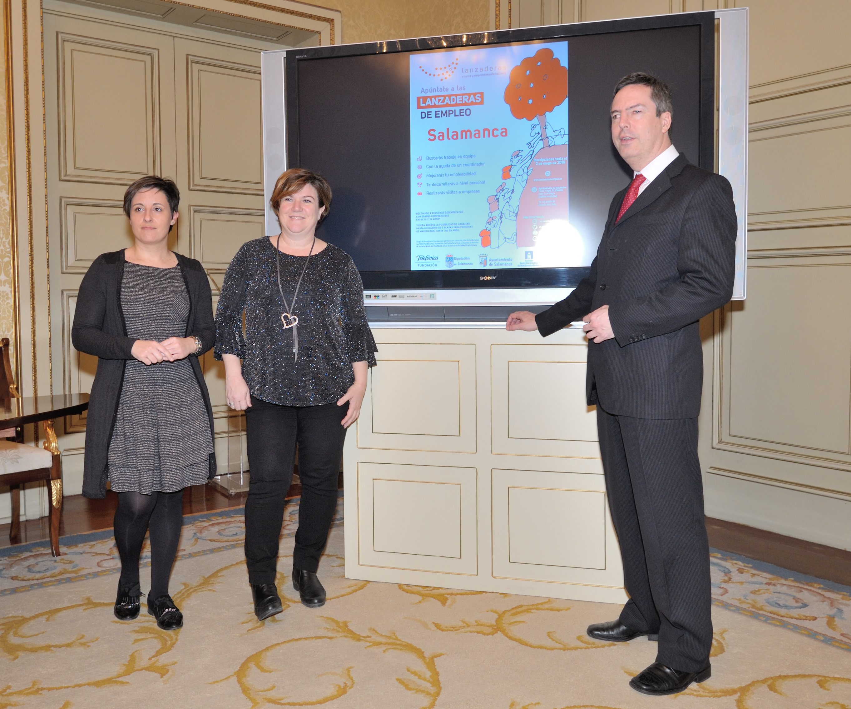 Presentacion de la tercera lanzadera de empleo en el Ayuntamiento