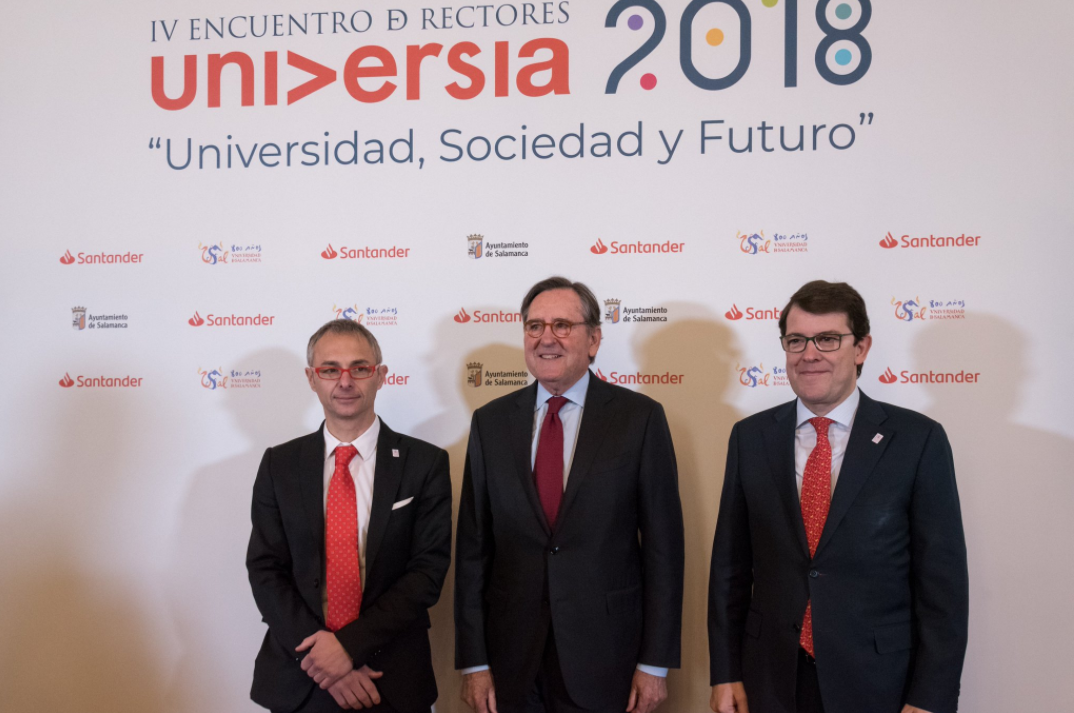 Ricardo Rivero  Matias Rodriguez y Alfonso Fernandez Manueco