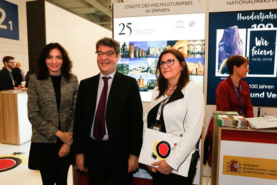 Reciente participacion de Salamanca en el stand de Turespana
