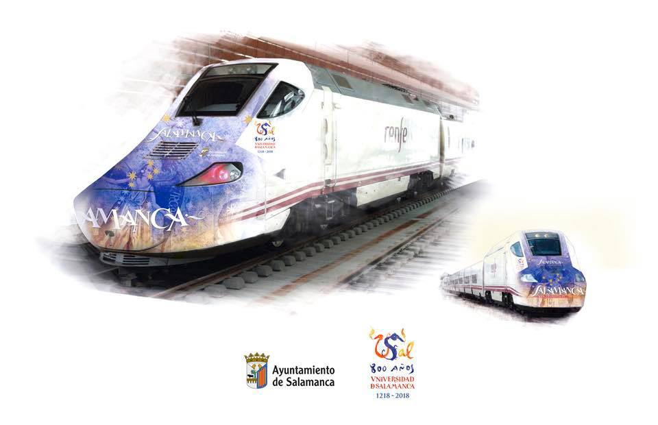 Imagen de los trenes que circulan por el pais