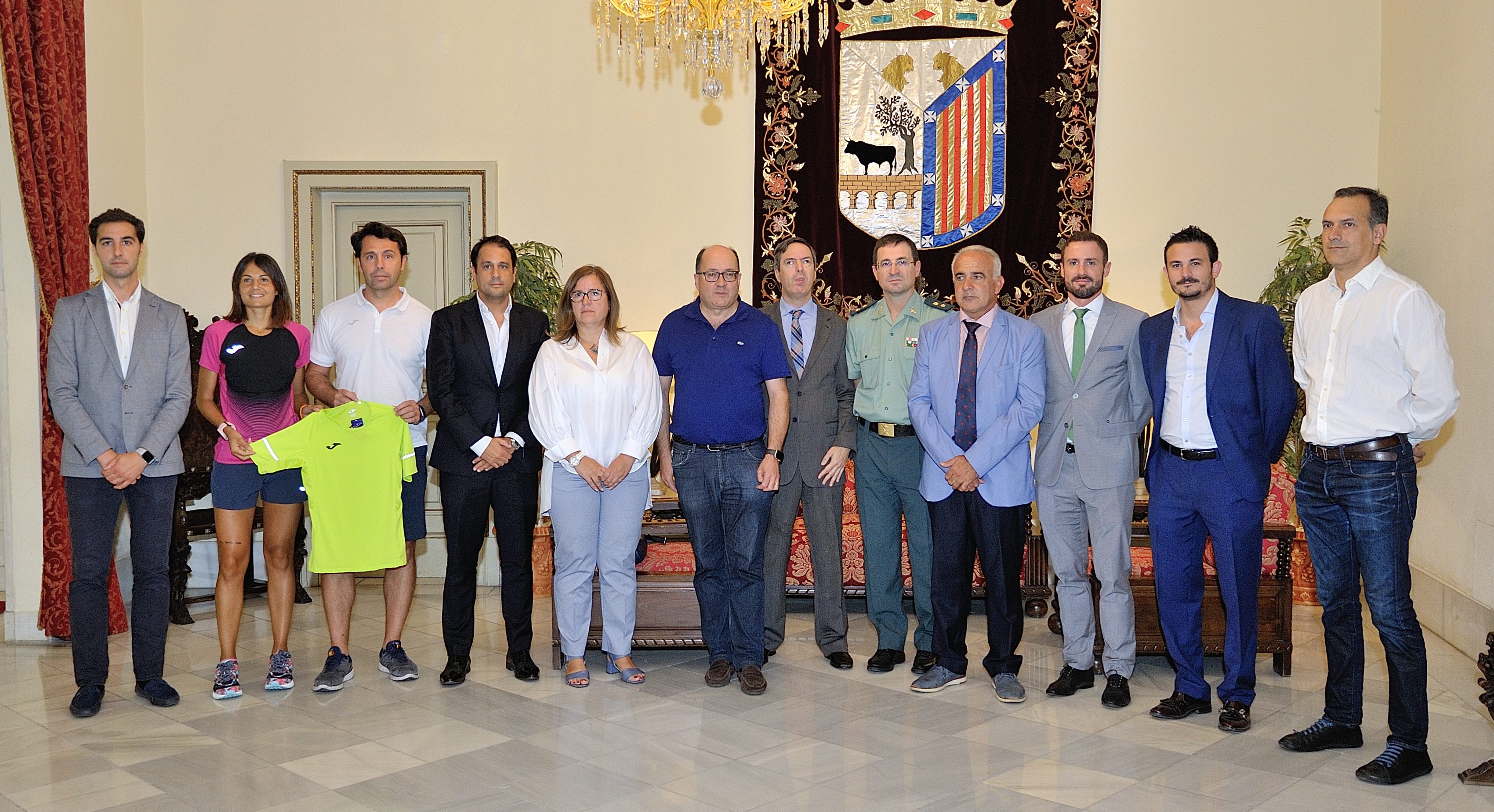 Presentacion de la II Carrera Solidaria Virgen del Pilar