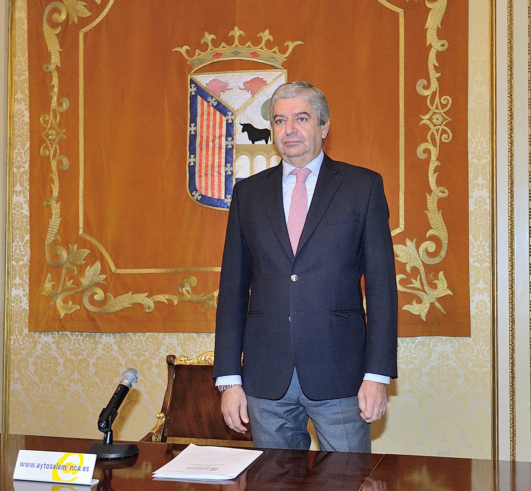 El concejal de Parques y Jardines  Javier Garcia Rubio