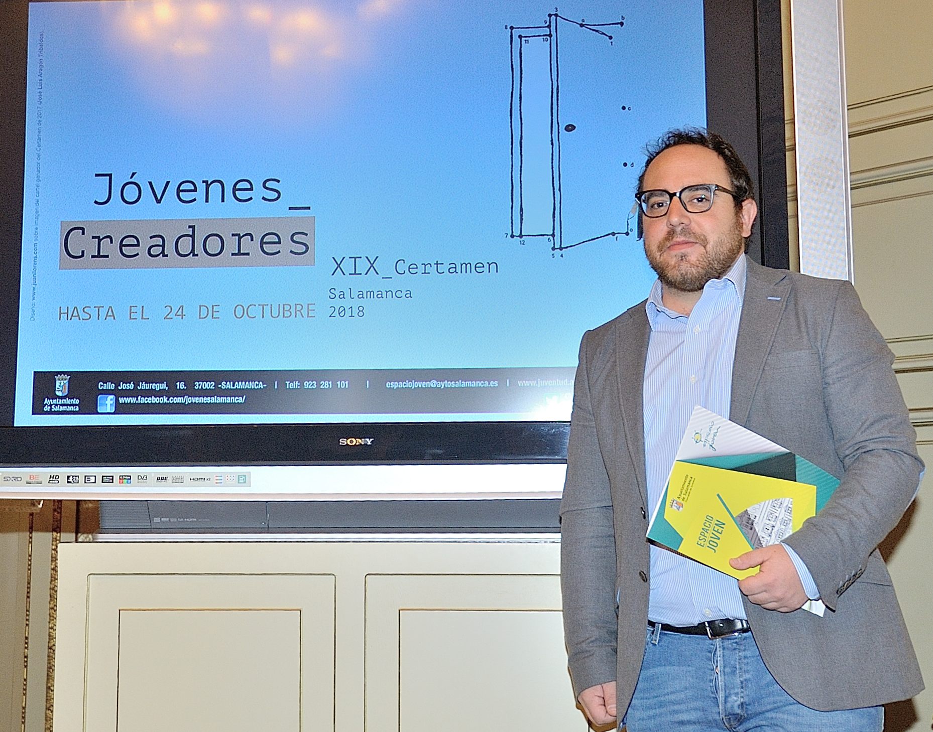 El concejal de Juventud  Daniel Llanos  asistira al acto