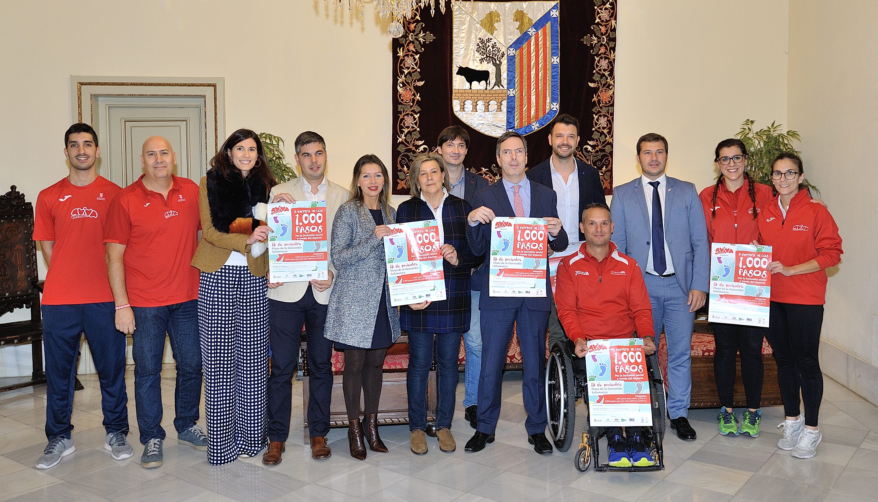 Presentacion de la Carrera de los 1.000 pasos en el ayuntamiento