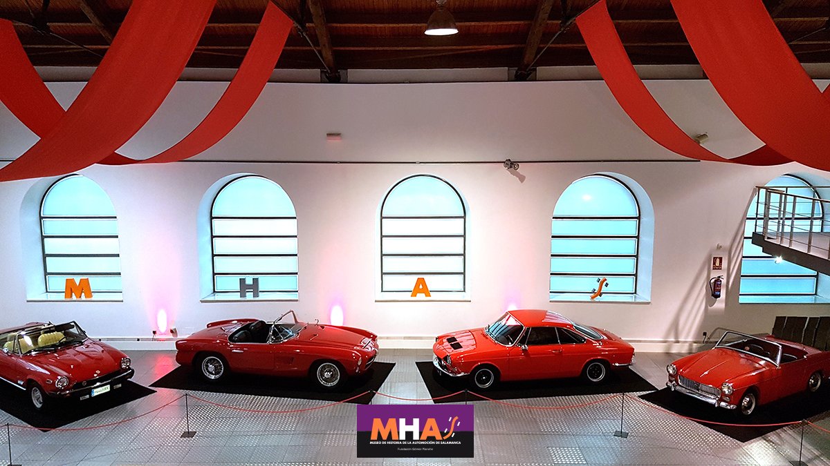 Instalaciones del Museo de la Historia de la Automocion en Salamanca
