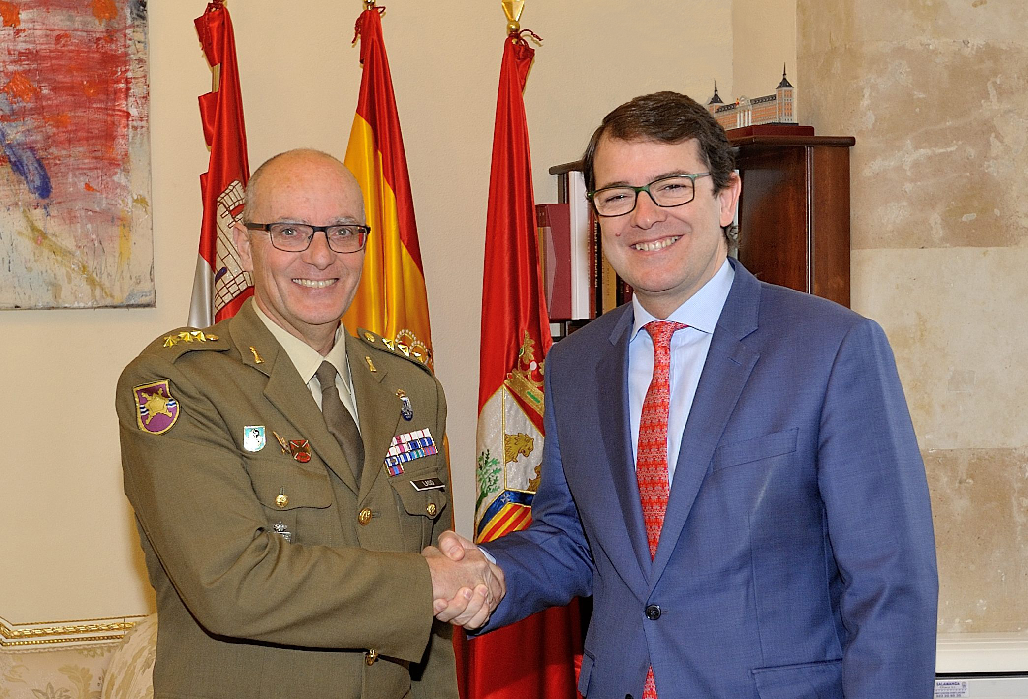 Jesus Gonzalez Laso de la Vega y Alfonso Fernandez Manueco