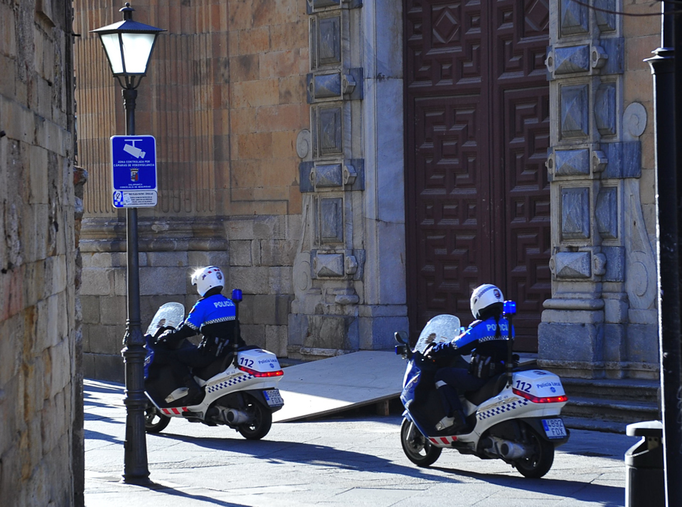 Imagen de archivo de la Policia Local de Salamanca