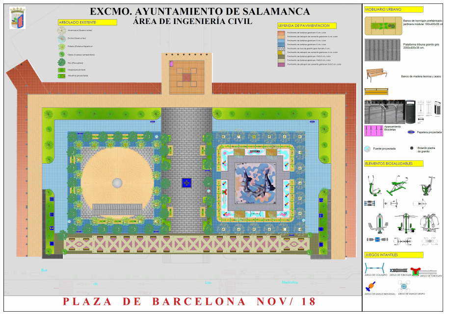 El Anteproyecto de la plaza que se abrira a la participacion ciudadana