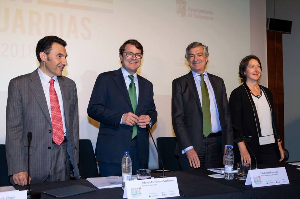 El alcalde de Salamanca  Alfonso Fernandez Manueco  ha presentado el programa