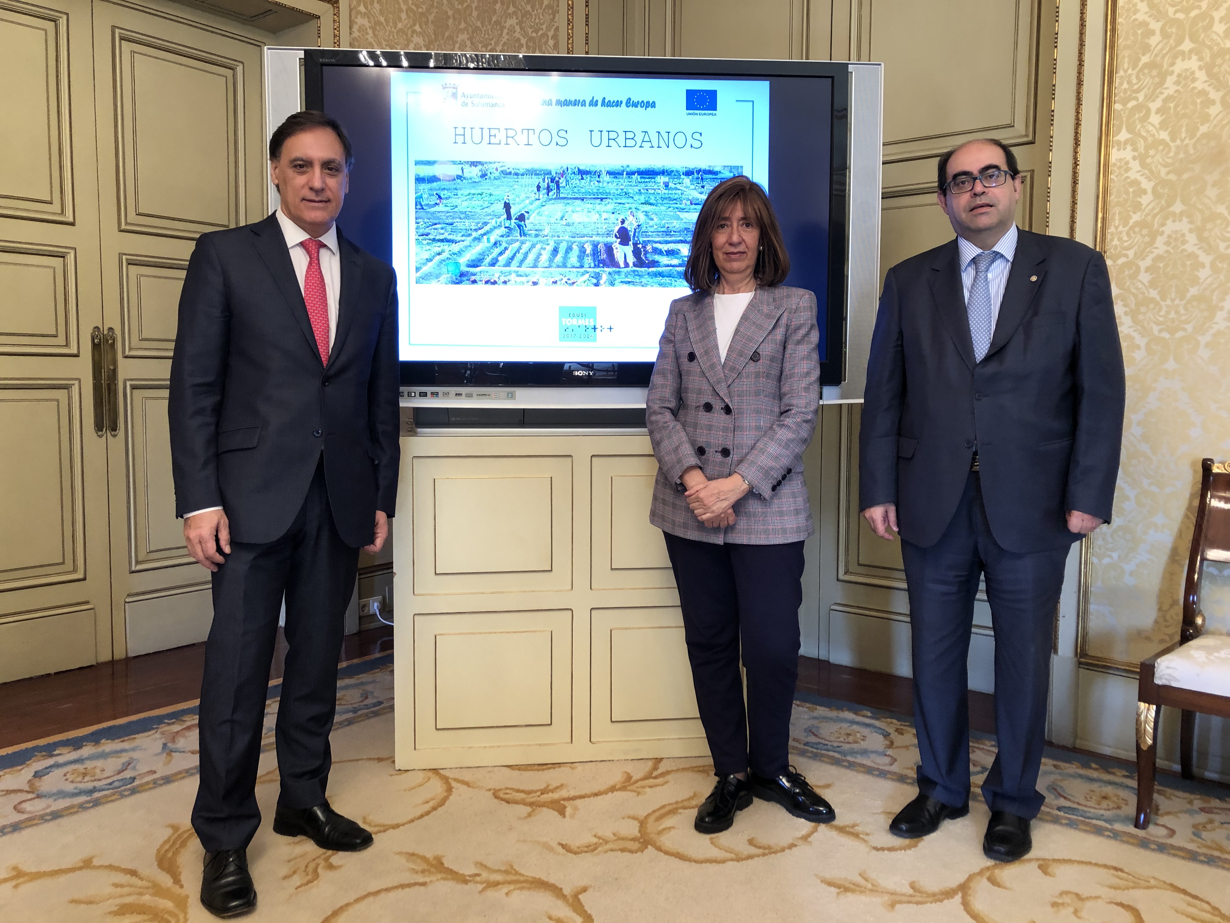 Garcia Carbayo ha reiterado que este proyecto responde a su compromiso con el area medioambiental