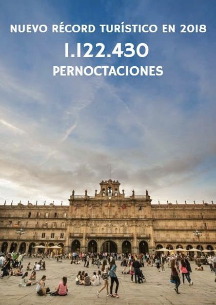 Salamanca bate el record de pernoctaciones por sexto ano consecutivo
