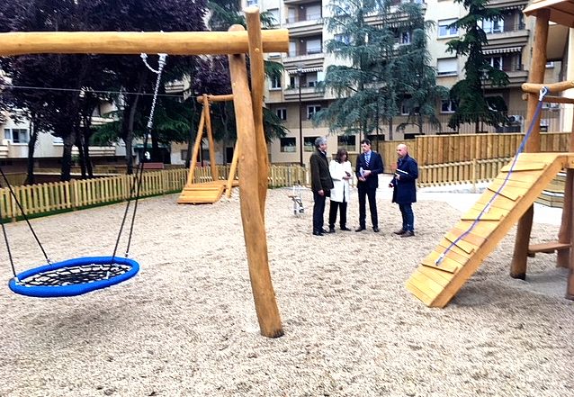 Visita a la finalizacion de las obras del Parque Salesas