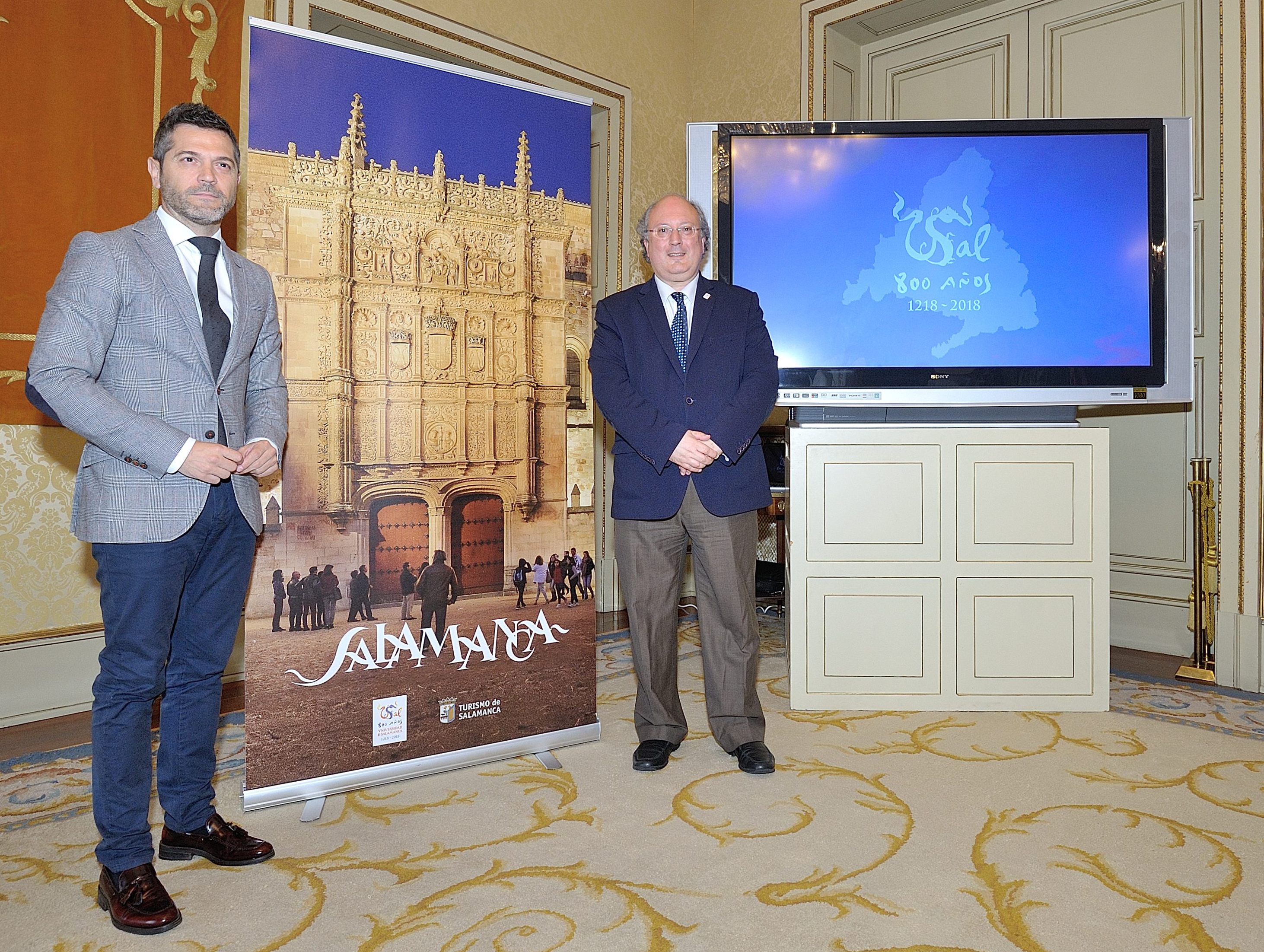 El Concejal de Turismo y el Vicerrector de Politica Academica