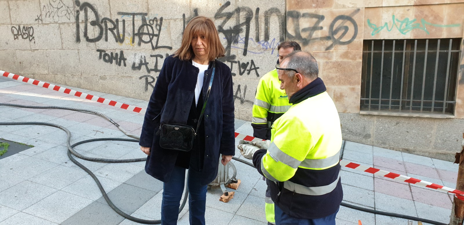 La concejala de Medio Ambiente  Maria Jose Fresnadillo