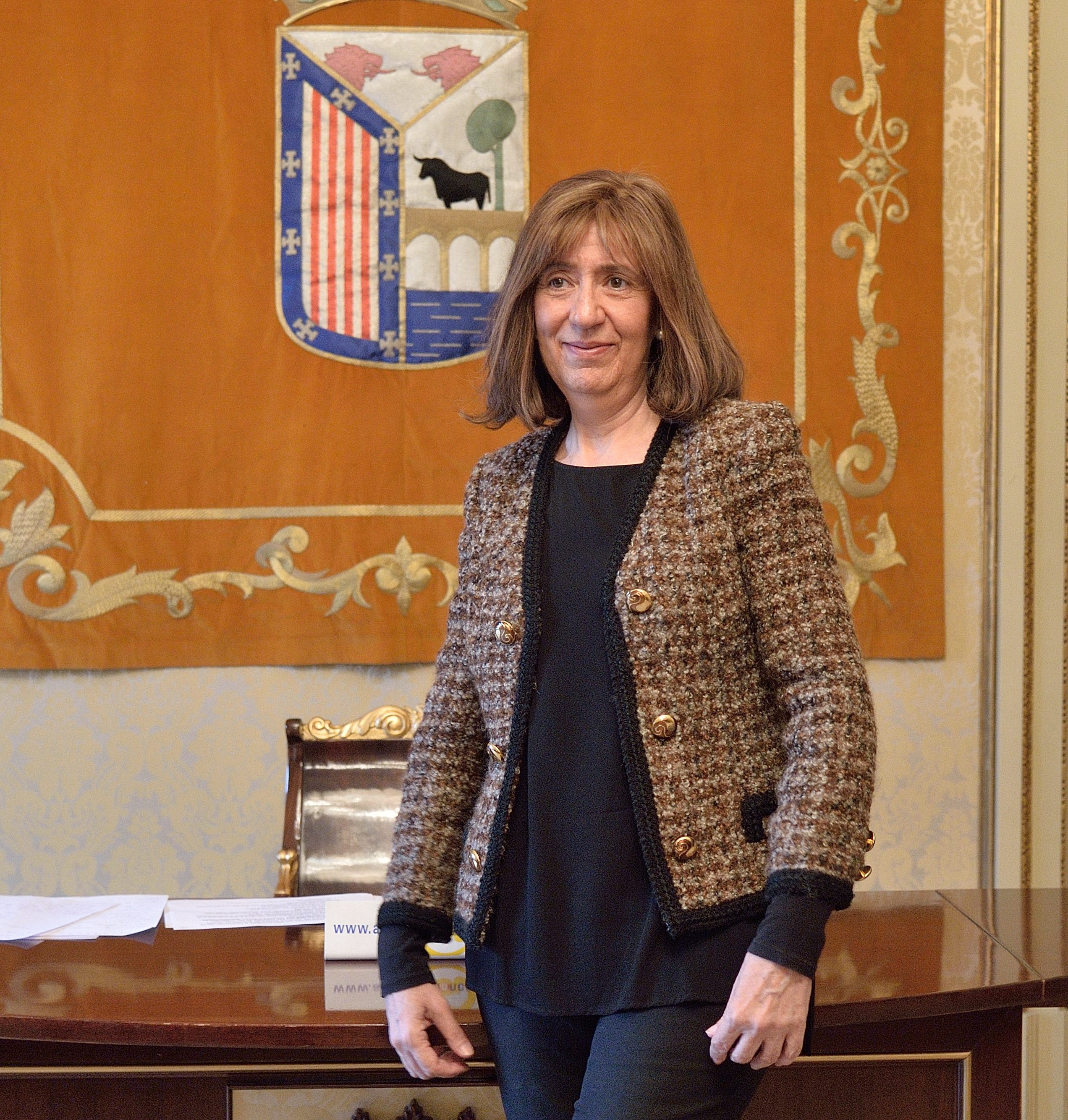 La Concejala de Medio Ambiente  Maria Jose Fresnadillo