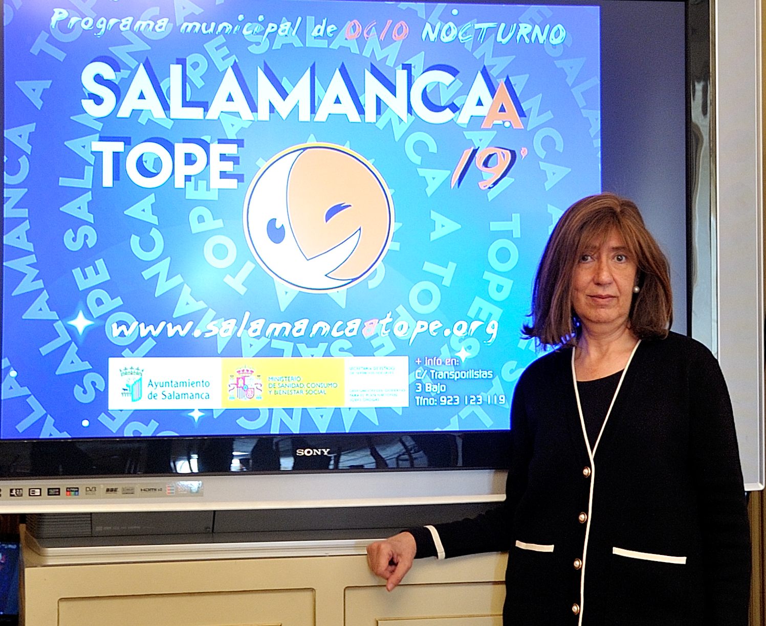 La concejala de Salud Publica  Maria Jose Fresnadillo