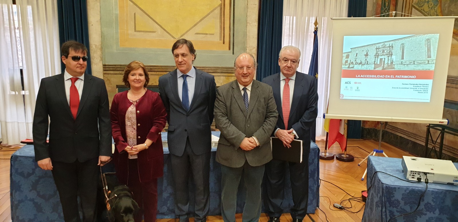 El alcalde de Salamanca  en la jornada celebrada esta manana