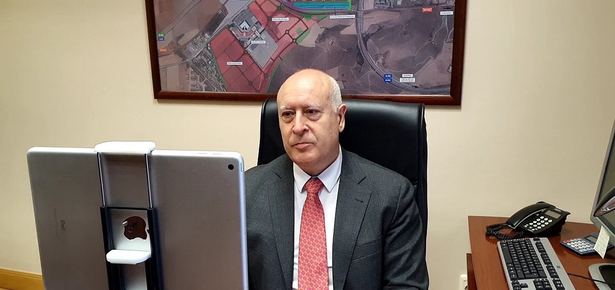 El concejal de Promocion Economica  Juan Jose Sanchez