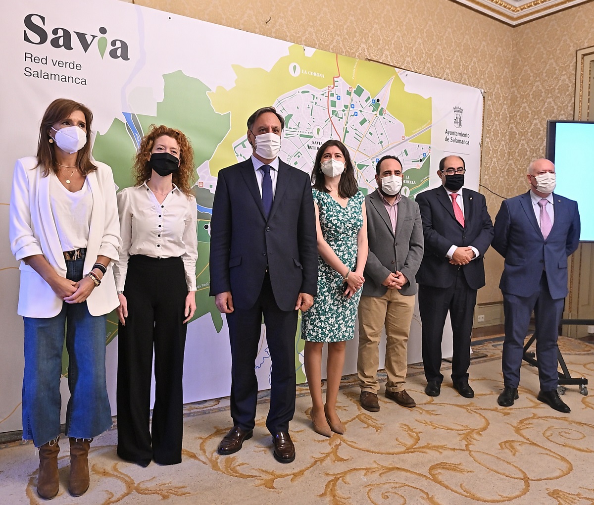 Presentacion de Savia Red Verde Salamanca el 25 de septiembre de 2020