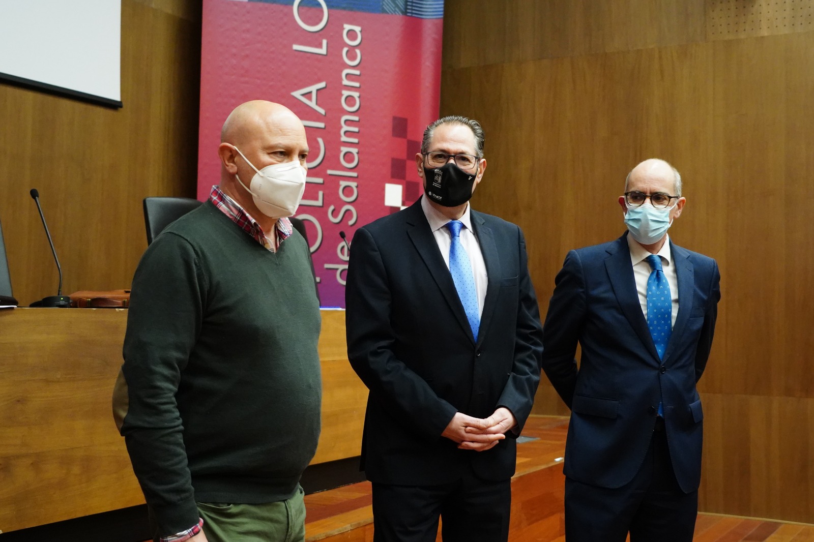 Jose Manuel Fernandez  Fernando Carabias y Javier Iglesias
